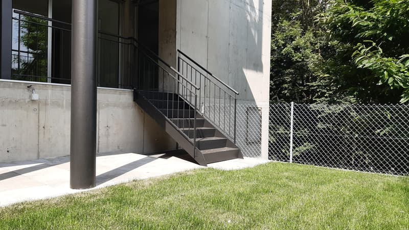 Moderno appartamento 2.5 locali con terrazza e giardino privato a Pazzallo (4)