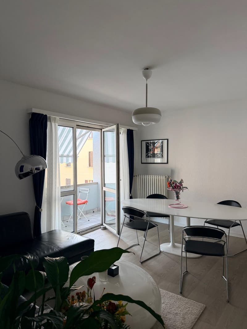 Appartamento di 3 locali con balcone a Lugano – Disponibile subito (5)