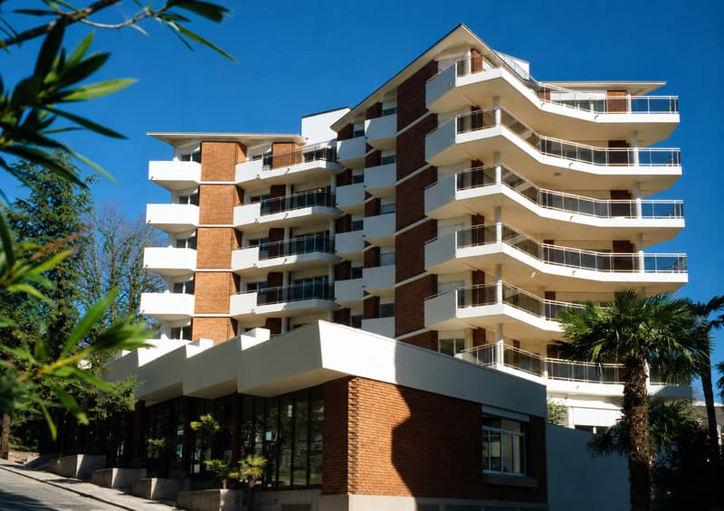 Appartamento arredato 3.5 locali a Lugano Centro con vista lago (10)