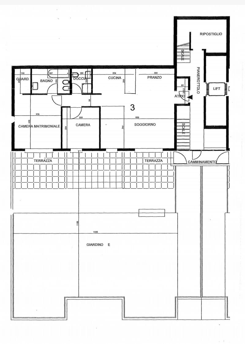 APPARTAMENTO DI 3.5 LOCALI CON GIARDINO E VISTA LAGO (8)
