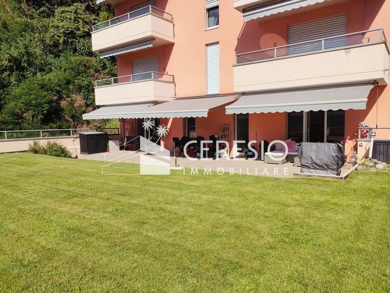 APPARTAMENTO DI 3.5 LOCALI CON GIARDINO E VISTA LAGO (4)