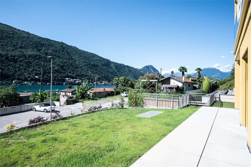 AMPIO 4.5 LOCALI CON GIARDINO E VISTA LAGO A BRUSINO ARSIZIO (4)