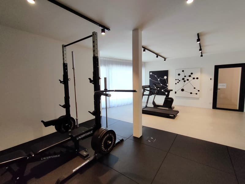 Splendido appartamento duplex 4.5 locali con piscina a Canobbio (10)