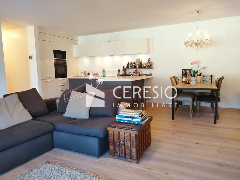 APPARTAMENTO DI 3.5 LOCALI CON GIARDINO E VISTA LAGO (6)