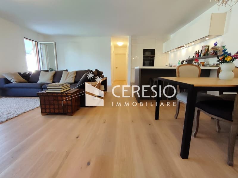 APPARTAMENTO DI 3.5 LOCALI CON GIARDINO E VISTA LAGO (4)