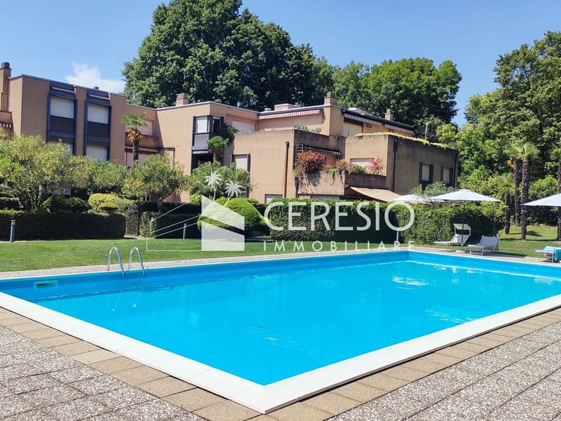 Elegante appartamento di 3.5 locali con piscina a Gentilino (1)