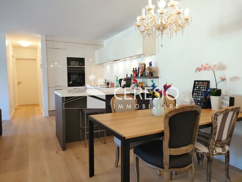 APPARTAMENTO DI 3.5 LOCALI CON GIARDINO E VISTA LAGO (5)