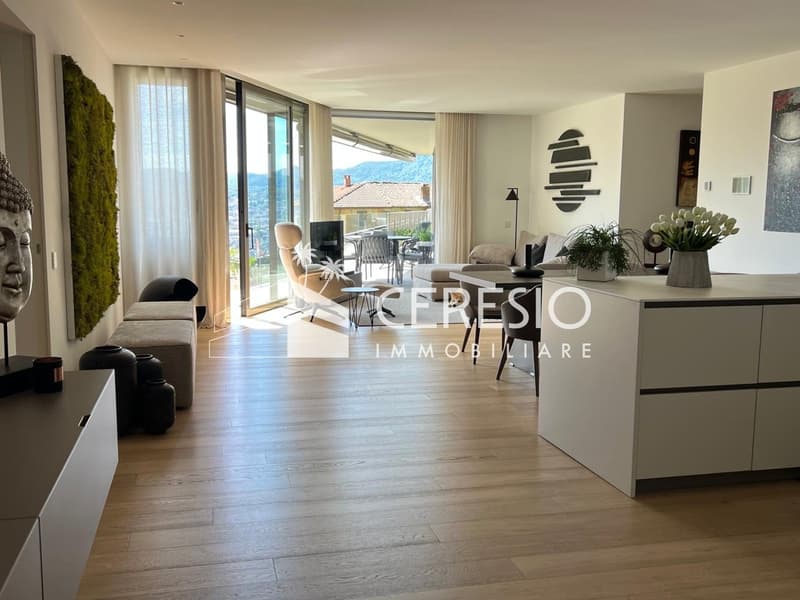 STUPENDO APPARTAMENTO DI 5.5 LOCALI CON VISTA E JACUZZI (2)