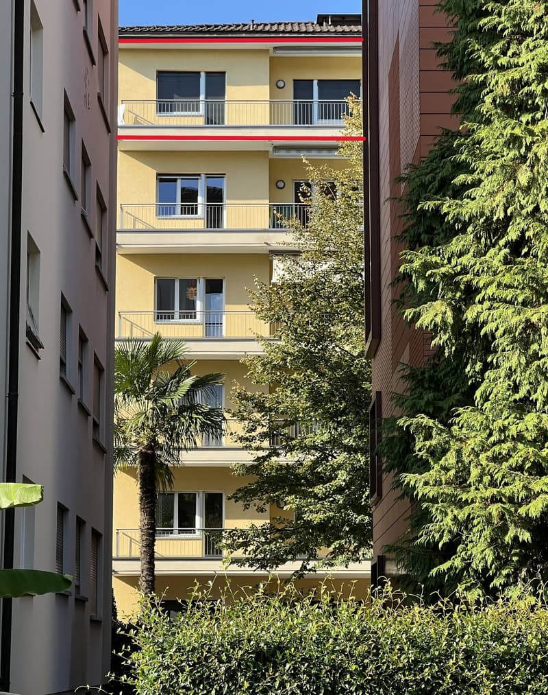 Luminoso 3.5 locali, ultimo piano, anche app. di vacanza AV-080 (2)