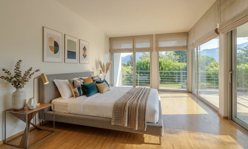 Villa di Lusso a Carona – Eleganza e Panorama Mozzafiato sul Lago (20)