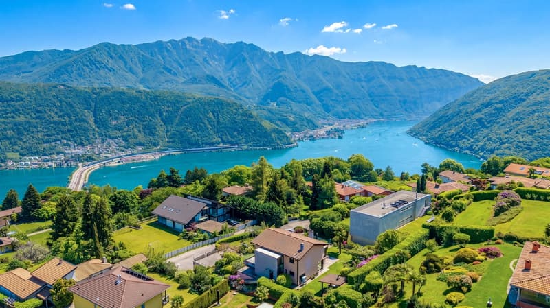 Villa di Lusso a Carona – Eleganza e Panorama Mozzafiato sul Lago (3)