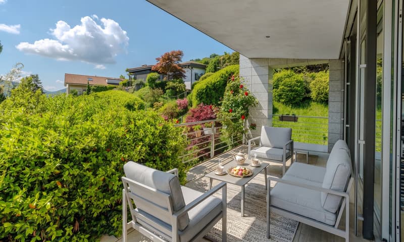 Villa di Lusso a Carona – Eleganza e Panorama Mozzafiato sul Lago (7)
