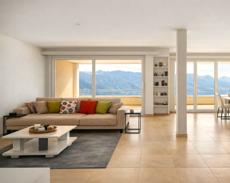 Splendido 4.5 locali con stupenda vista mozzafiato, VERNATE (5)