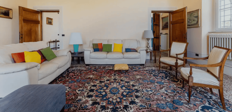 TOSCANA – Villa storica in zona collinare a 4 km da Lucca + terreno 3,3 ettari uliveto e vigneto (15)