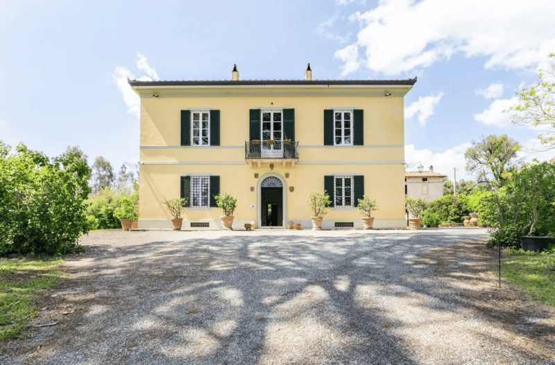 TOSCANA – Villa storica in zona collinare a 4 km da Lucca + terreno 3,3 ettari uliveto e vigneto (3)