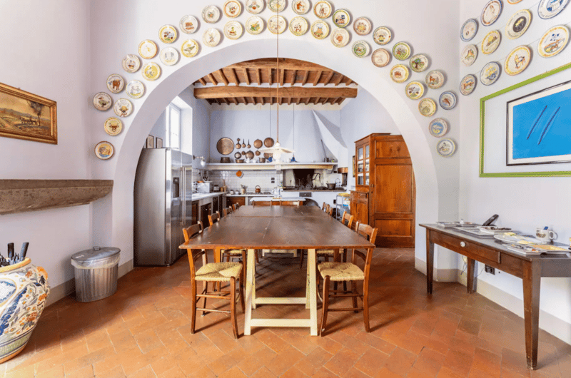 TOSCANA – Villa storica in zona collinare a 4 km da Lucca + terreno 3,3 ettari uliveto e vigneto (6)
