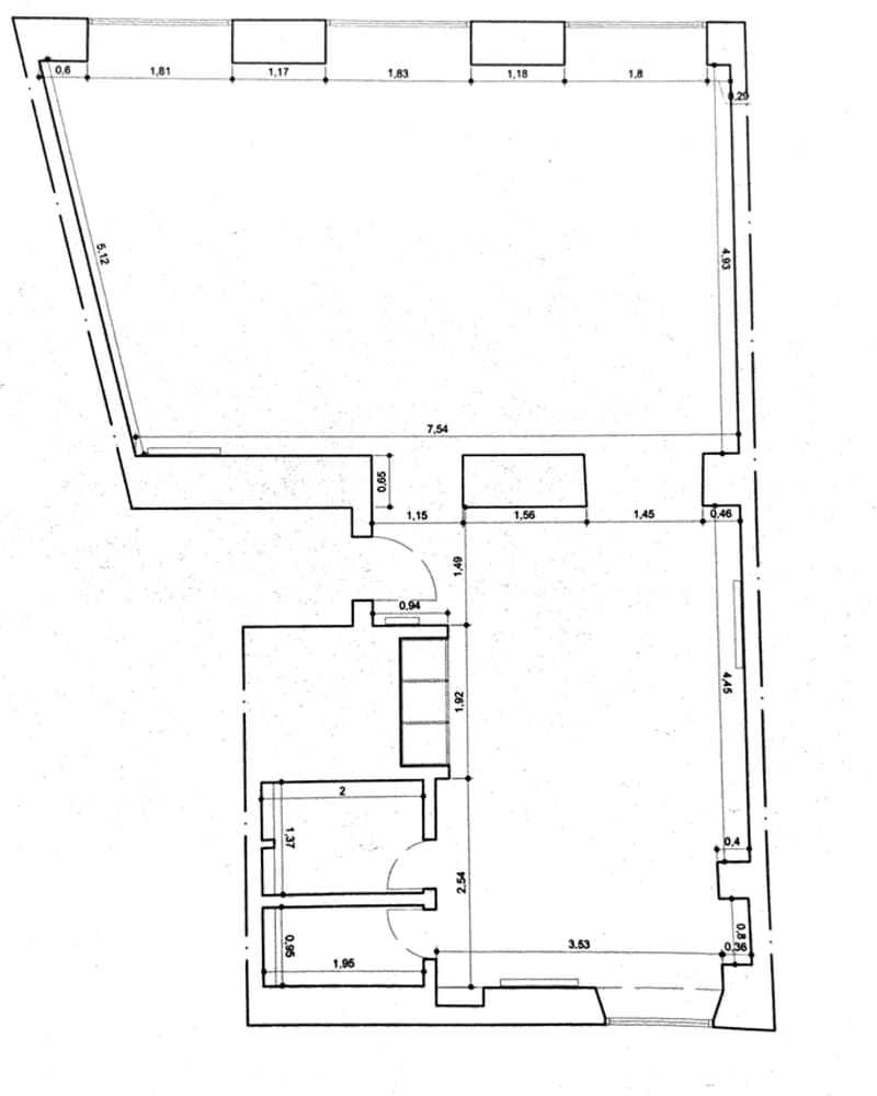 living room, kitchen, 2 bedrooms, 2 bathrooms, balcony