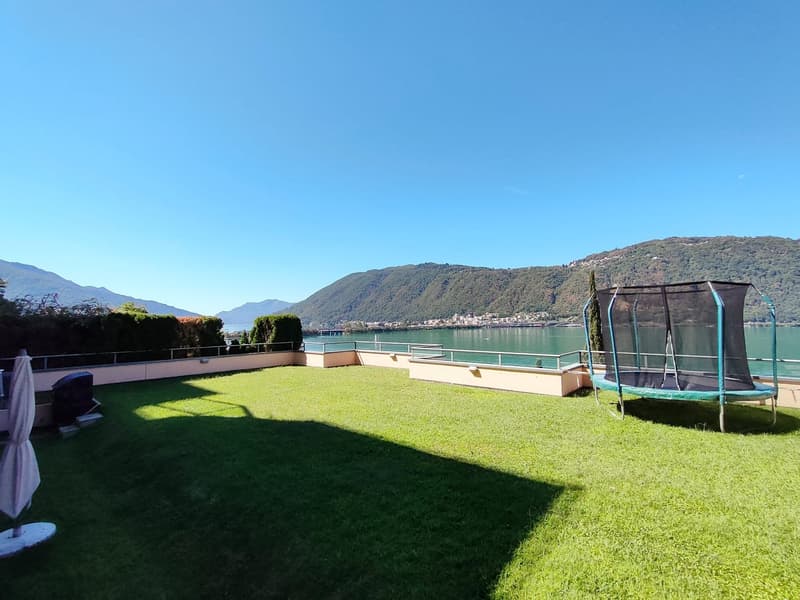 Bissone -  Esclusivo appartamento con giardino e vista mozzafiato sul Lago di Lugano (8)