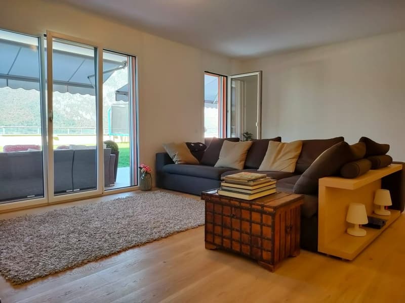 Bissone -  Esclusivo appartamento con giardino e vista mozzafiato sul Lago di Lugano (16)