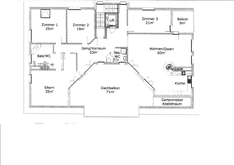 Exklusive 5½-Zimmer-Dachwohnung mit Lift direkt in die Wohnung (11)