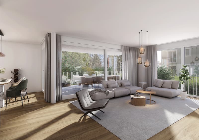 *IM STADTPARK - IHR ZUHAUSE IM GRÜNEN / 3 ½-ZIMMER NEUBAUWOHNUNGEN* (4)