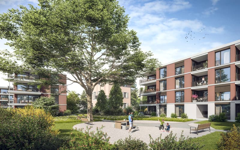 *IM STADTPARK - IHR ZUHAUSE IM GRÜNEN / 3 ½-ZIMMER NEUBAUWOHNUNGEN* (9)