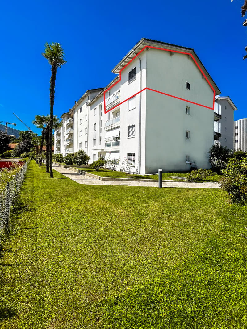 Grande appartamento 6.5 locali, Duplex con terrazza e parcheggio (2)