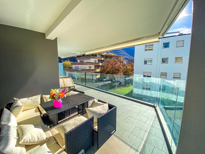 Moderno appartamento 4.5 locali con balcone e garage a Bellinzona (9)