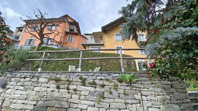 Vallemaggia, Cevio,Tipica Casa Ticinese rinnovata, terrazzo e giardino (10)