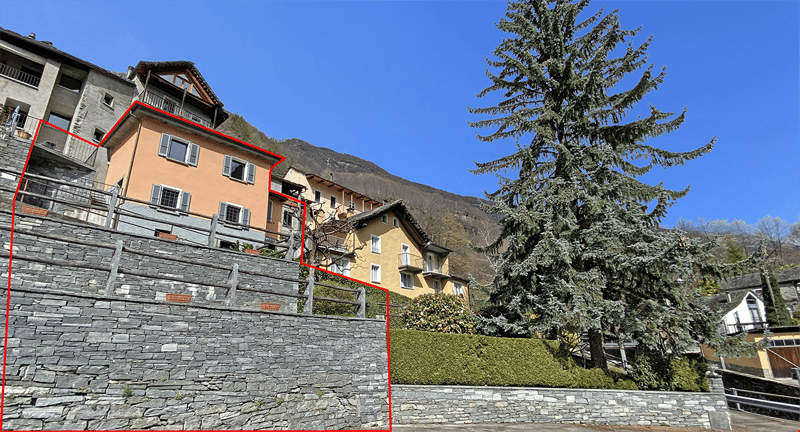 Vallemaggia, Cevio,Tipica Casa Ticinese rinnovata, terrazzo e giardino (12)