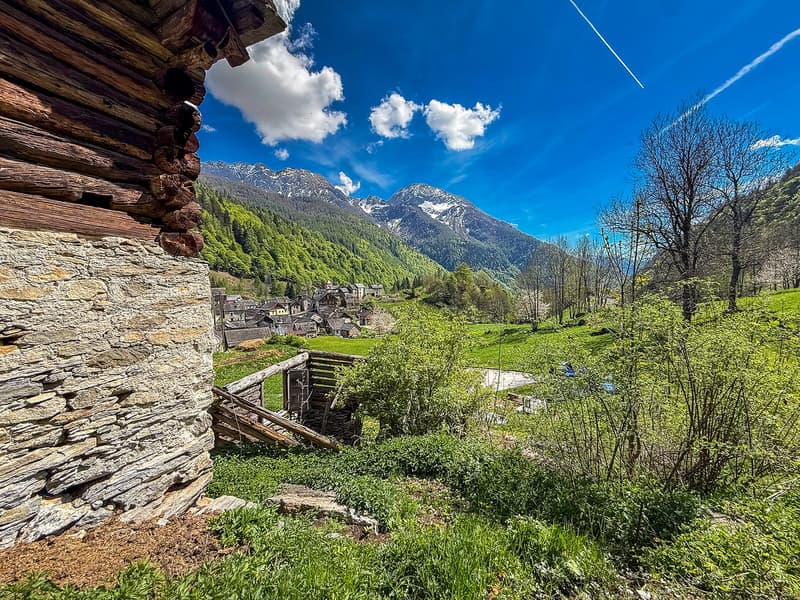 Lavizzara-Tal Rustico/Stallgebäude zur Renovation (6)