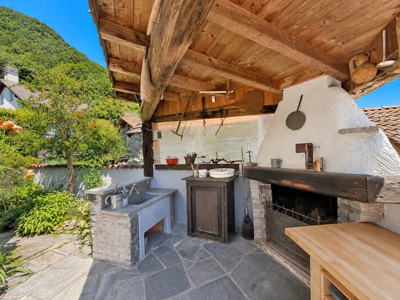 Zweitwohnsitz - Charmantes typisches Tessiner Haus/Rustico (18)