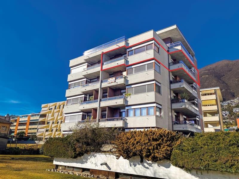 A due passi dal lago, grande 4.5 locali soleggiatissimo (14)