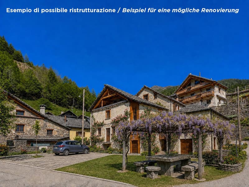 Lavizzara-Tal Typisches Tessiner Haus zum Renovieren (7)