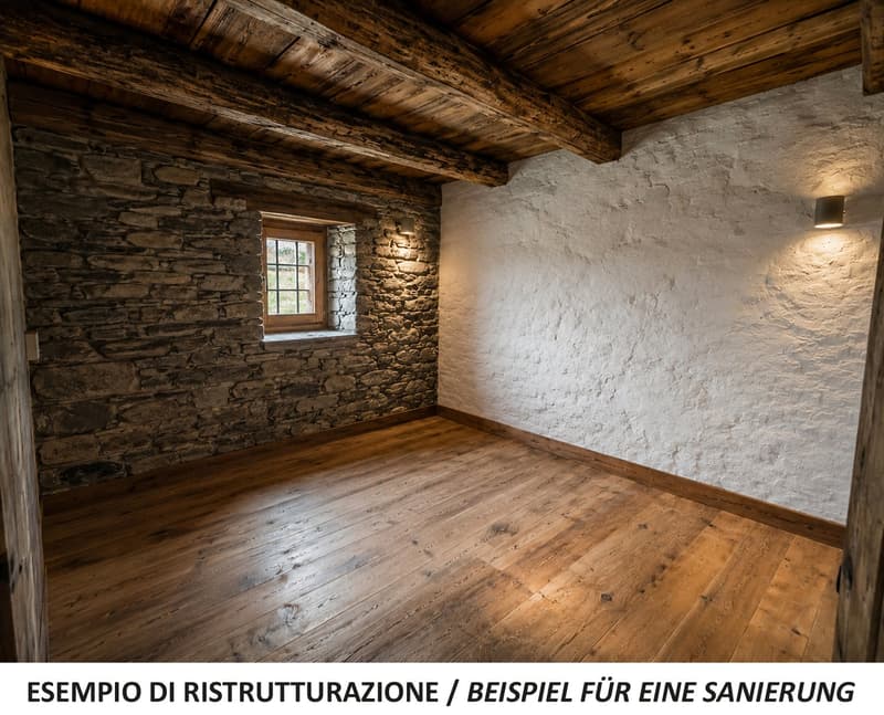 Zweitwohnsitz! Lavizzara-Tal, Rustico zum vollständigen Renovieren (12)