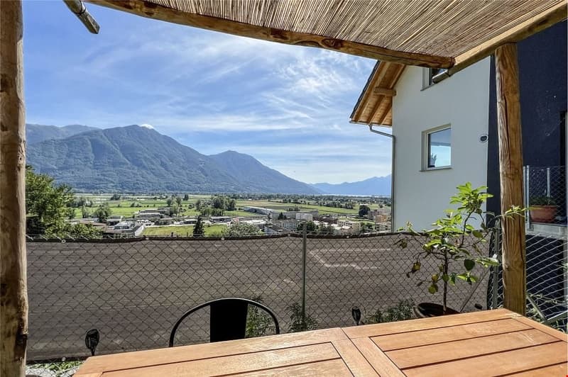 Lavertezzo Piano, Casa unifamiliare nuova con giardino e vista aperta (5)