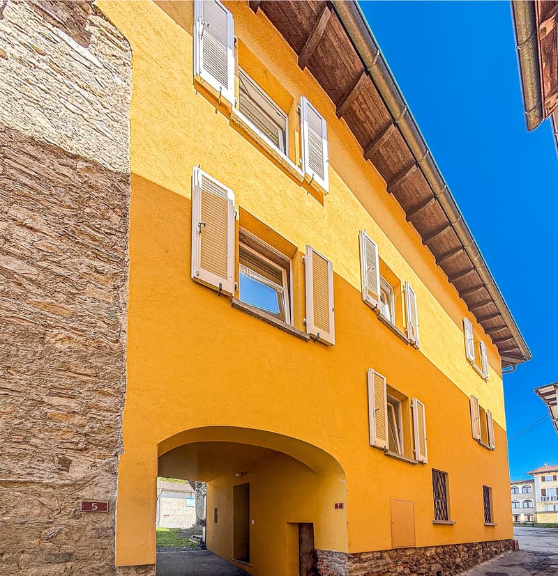 Casa nel nucleo ristrutturata - Typisches renoviertes Tessiner Haus (16)