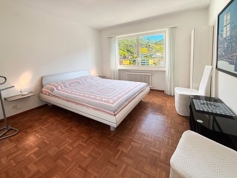 4.5 locali con vista aperta a Tenero - Terrasse und Weitsicht (13)