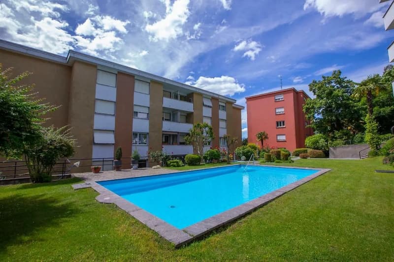 ZWEITWOHNSITZ - moderne 2.5 mit pool - 2.5 con piscina (18)