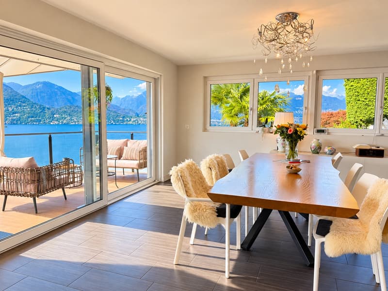 Villa con piscina e vista spettacolare sul Lago - Villa mit Pool und Panoramablick (8)