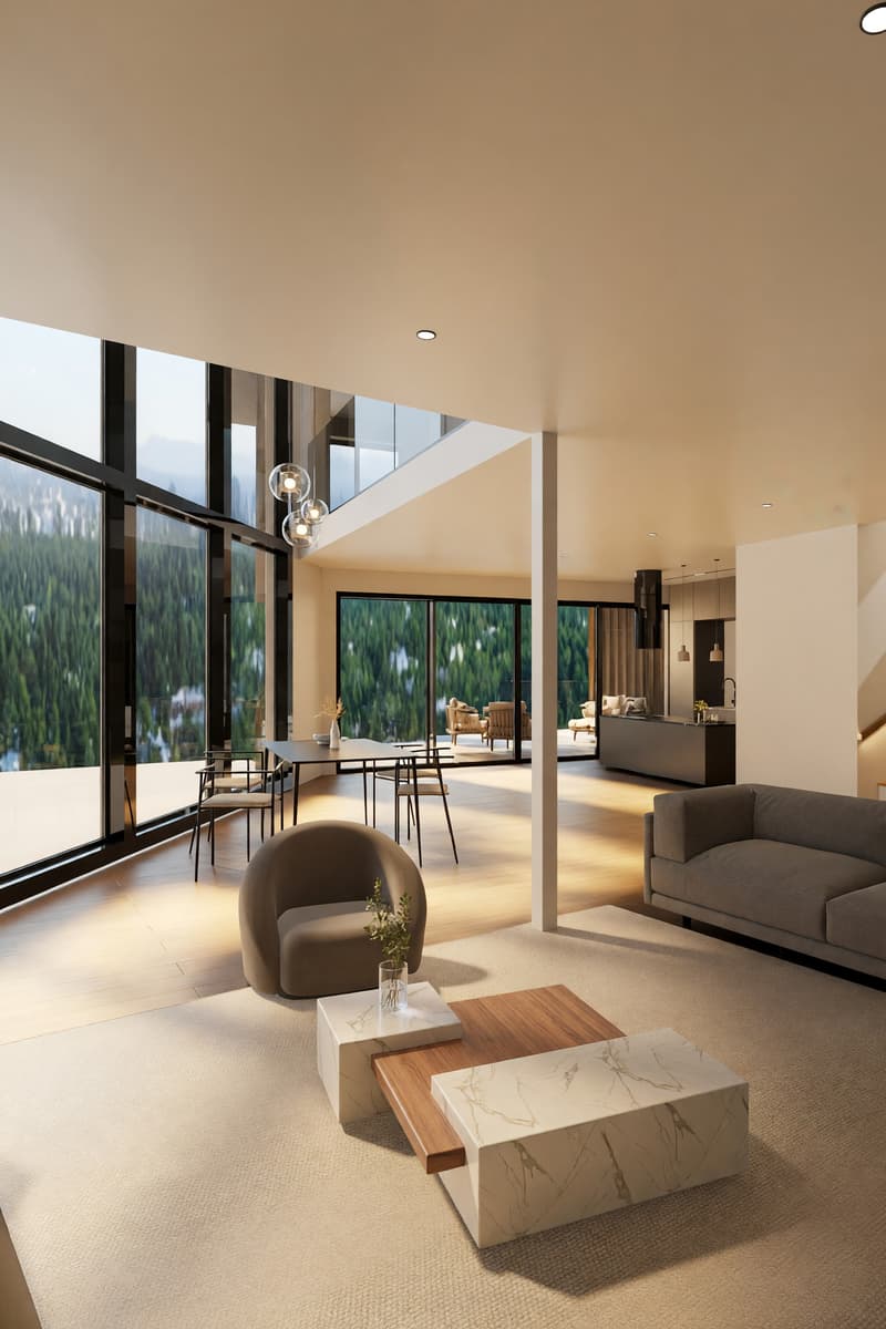 Villa moderna ad alta efficienza energetica con giardino privato (4)