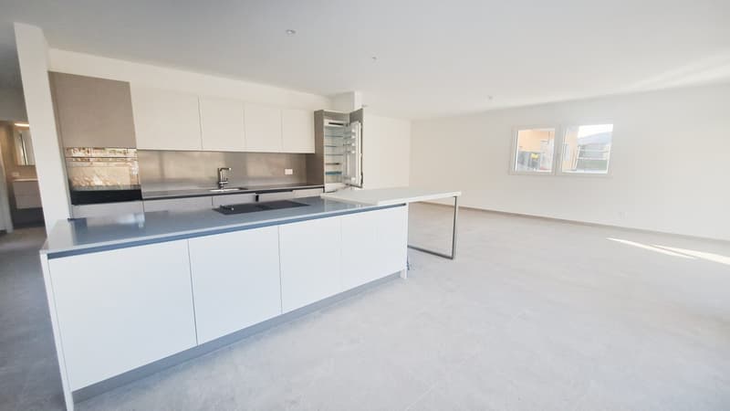 Casa 4,5 locali in contesto bifamiliare con giardino privato. (4)