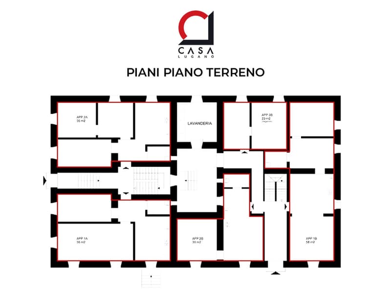 Palazzina ristrutturata di 16 unità completamente a reddito (6)
