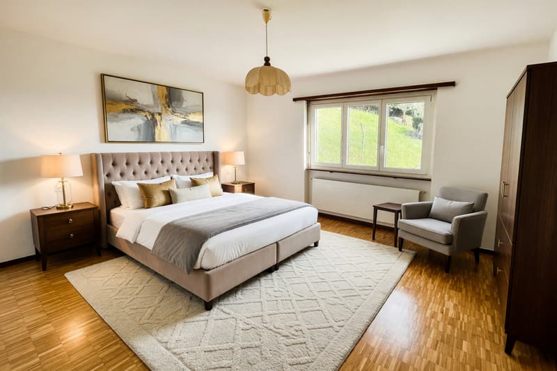 Casa indipendente 7,5 locali con giardino e terrazze panoramiche (8)