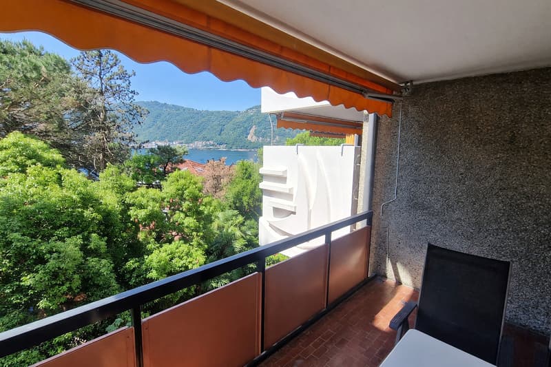 Bellissimo 2,5 locali con terrazza vista lago in residence di vacanza (7)