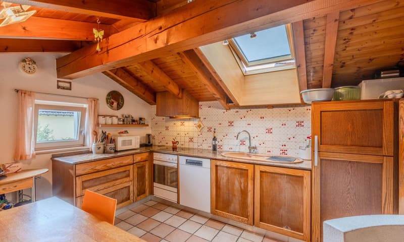 Bellissima casa a schiera di testa 3,5 con giardino e due terrazze. (5)