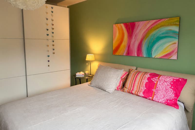 Bellissimo ampio duplex 5,5 locali con terrazza panoramica e camino (8)