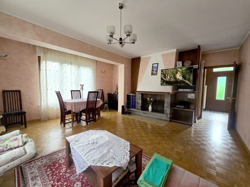 Bella villetta bifamiliare 3,5 e 2,5 ristrutturata con giardino (5)