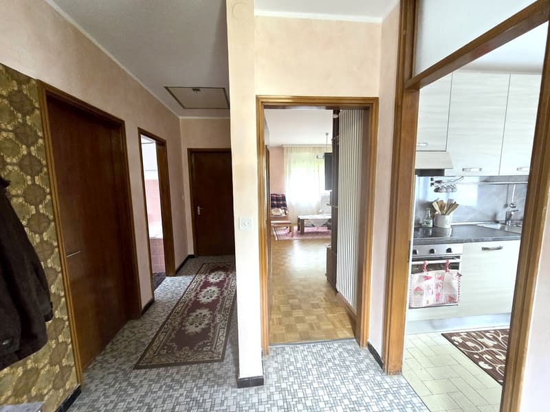 Bella villetta bifamiliare 3,5 e 2,5 ristrutturata con giardino (7)
