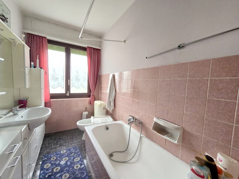 Bella villetta bifamiliare 3,5 e 2,5 ristrutturata con giardino (10)